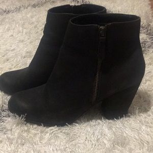 BP Black leather booties